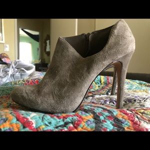 Sole Society faux suede booties
